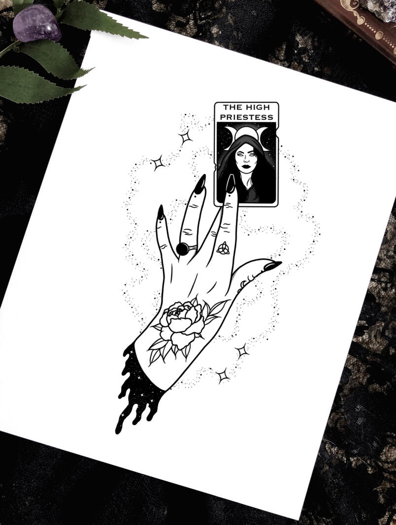 High Priestess Arcana