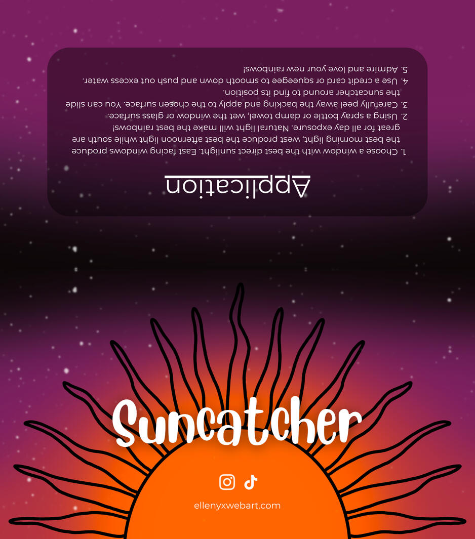 Our Suncatcher Header Design