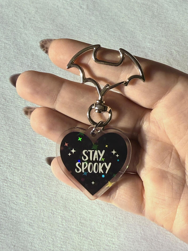 Stay Spooky Keychain $8 USD