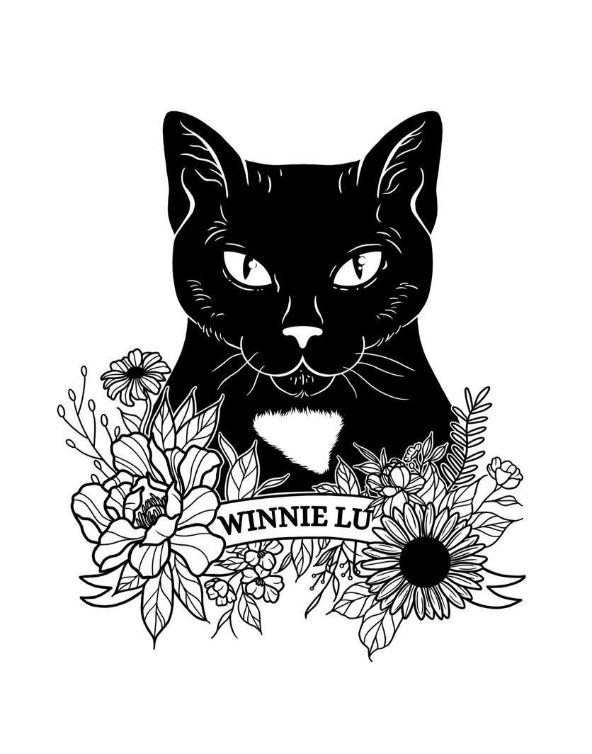 Winnie Lu Pet Portrait Commission