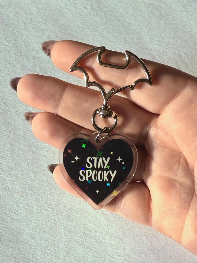 Stay Spooky Keychain $8 USD